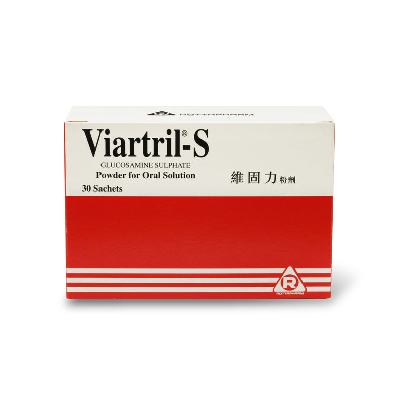 Viartril-S - 維固力®(結晶型)葡萄糖胺1500毫克30包裝沖劑 - Medistationhk - Medi Station 君藥